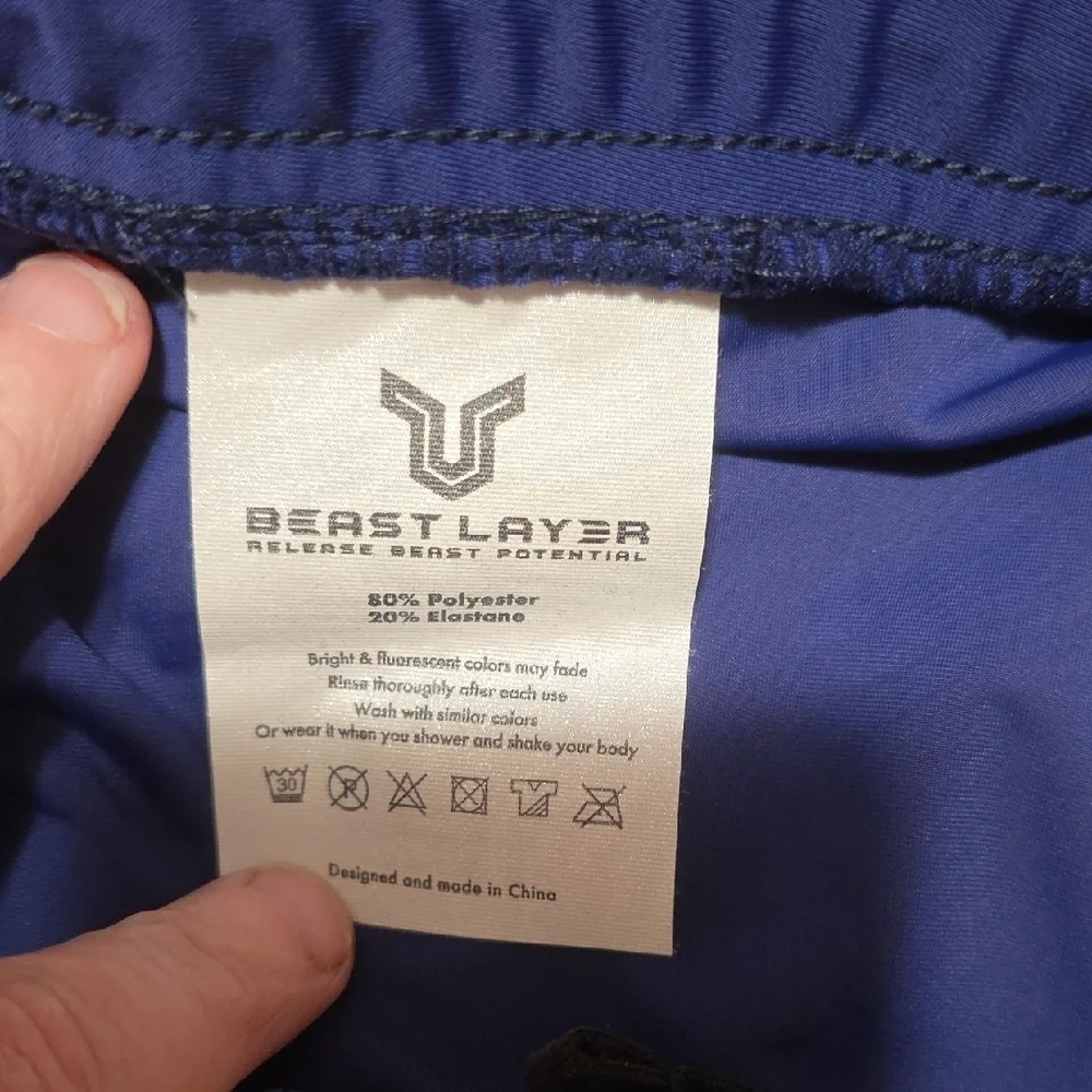 Men's Blue Swim Shorts